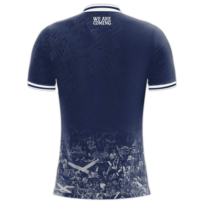 Scotland 2026-2027 Supporters Home Concept Kit kids Kids Short Sleeve